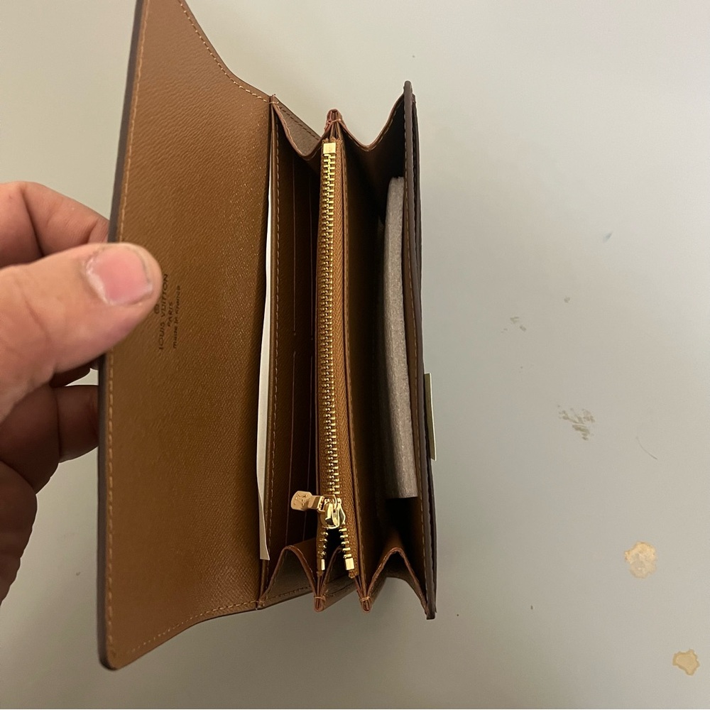 Louis Vuitton Dark Brown Monogram Clutch - Picture 3 of 5
